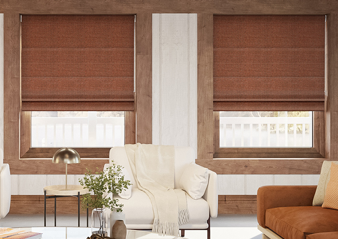 Jakarta, Malbec - Twist&Fit Roman Blind - Image 3